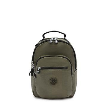 Kipling Seoul Small Tablet Backpacks Green Moss | AU 1866RV